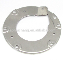 Aluminum flange with plastic parts for heat sink